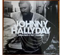 Johnny Hallyday Mon Pays C'est L'amour LP vinyl France Warner 2018 limited