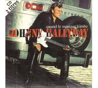 Johnny HALLYDAY - Quand le masque tombe 2-Track CARD SLEEVE CD single