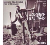 Johnny HALLYDAY - Rock and roll musique - Plus je te regarde - 2-track Ltd ed reissue CARD SLEEVE CDSINGLE