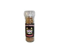 Johnny Hexburg 85g Sriracha Infused Rock Salt Grinder - Elevate Your Culinary Creations with Our Rock Salt Grinder! Ignite Your Taste Buds with The Tantalizing Fusion of Sriracha and Rock Salt