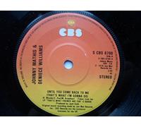 Johnny Mathis & Deniece Williams - Mathis, Johnny & Deniece Williams Until You Come Back To Me 7" CBS SCBS 6700 EX 1978