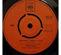 Johnny Mathis - EVERYTHING'S COMING UP ROSES 7 INCH (7" 45) UK CBS 1960 (Katalog-Nummer: AAG124)