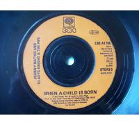 Johnny Mathis - JOHNNY MATHIS/GLADYS KNIGHT When a Child is Born 7"