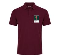 Johnny Miller Golf Icon Frame Men's Polo Shirt - Burgundy / S