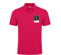 Johnny Miller Golf Icon Frame Men's Polo Shirt - Hot Pink / M