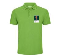Johnny Miller Golf Icon Frame Men's Polo Shirt - Lime Green / 3XL