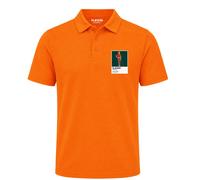 Johnny Miller Golf Icon Frame Men's Polo Shirt - Orange / 2XL