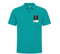 Johnny Miller Golf Icon Frame Men's Polo Shirt - Turquoise / M