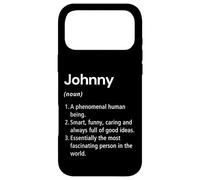 Johnny Name Definition Dictionary Case for iPhone 17 Pro Max