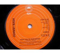 Johnny Nash - Nash, Johnny Rock You To Your Socks 7" Epic SEPC5159 EX 1976 there is handwritten number on label and 2mm drill hole in label rim
