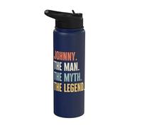 Johnny The Best, Man Myth Legend, Funny Best Name Johnny Stainless Steel Insulated Water Bottle