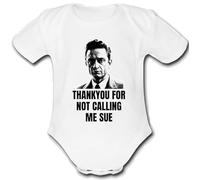 JOHNNY Unique Baby Vest Baby Grow Babygrow Boys Girls UNISEX cute funny GIFT present for a CASH BOY NAMED SUE
