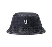 Johnny Urban Bucket Hat Women & Men Black Denim - Bob - Sun Hats for Festival, Beach and Holiday - Summer Fisherman Hat - Aesthetic Foldable Cotton Hat