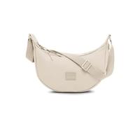 Johnny Urban Crescent Bag Women Men Beige - Ally Medium | Cross Body Bag Ladies, Half Moon Shape, Womens Dumpling Style, Sling Shoulder, Adjustable Strap