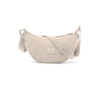 Johnny Urban Cross Body Bag Women Men Beige - Kaia Small - Small Puffer Half Moon Bag - Padded Crescent Shoulder Bag Made Of Nylon - Crossbody Bag with Adjustable Strap - Water Repellent