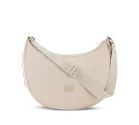 Johnny Urban Cross Body Bag Women Men Beige - Kaia XL - Puffer Half Moon Bag - Padded Crescent Shoulder Bag - Large Crossbody Bag with 16 Inch Laptop Compartment - Water Repellent