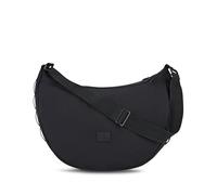 Johnny Urban Cross Body Bag Women Men Black - Kaia XL - Puffer Half Moon Bag - Padded Crescent Shoulder Bag - Large Crossbody Bag with 16 Inch Laptop Compartment - Water Repellent
