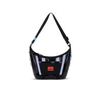 Johnny Urban Crossbody Bag Women Men Black Purple - Liv - Crescent Shoulder Bag Made of TPU & Recycled Polyester - Handbag with Adjustable Strap - Water Repellent