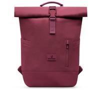 Johnny Urban roll top backpack for men and women red - Luca Small - Rucksack with laptop compartment for work, university, commute and travel - 11 l - Water-repellent