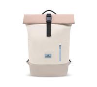 Johnny Urban roll top backpack for men and women beige pink - Luca Medium - Rucksack with laptop compartment for work, university, commute and travel - 17 l - Water-repellent