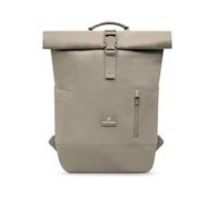 Johnny Urban roll top backpack for men and women grey - Luca Small - Rucksack with laptop compartment for work, university, commute and travel - 11 l - Water-repellent