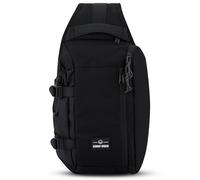 Johnny Urban Slingbag Men Women Black - Charlie - Crossbody Shoulder Bag for Travel Hiking Outdoor - Durable Water-Repellent Backpack Accessory - Zipper & Mesh Pockets