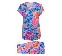 Johnny Was The Bobbie Crop pyjama set - Blue XS-S-XL
