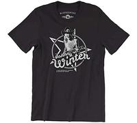 Johnny Winter T Shirt Vintage Style Lightweights Black