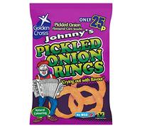 Johnny's Pickled Onion Rings 36 x 22g Bags PM 25p