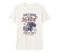 John's Hotrod Garage Classic Car Custom John Design Premium T-Shirt