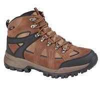 Johnscliffe® ANDES Hiking/Walking Boots. Waterproof, Brown Suede (10 UK, Brown/Tan, numeric_10)