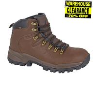 Johnscliffe Canyon Mens WATERPROOF Outdoor Hiking Trail Walking Boots Brown
