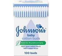 Johnson and Johnson Baby Cotton Buds 0.053 g (Pack of 100)
