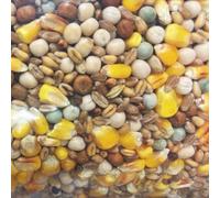 Johnson & Jeff Four Seasons Pigeon Corn - Premium Wild Bird Food Mix | High-Protein, Nutrient-Rich, Year-Round Pigeon Feed | Perfect for Pigeons & Wild Birds | Full of Vitamins, Oils & Minerals 10kg