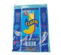 Johnson & Johnson J Cloths Blue - Pack 5 [75222]