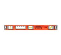 Johnson Level & Tool 1254-2400 Magnetic Heavy Duty I-Beam Aluminum Level, 24", Orange, 1 Level