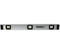 JOHNSON Level & Tool 1300-2400 Alum I-Beam Level, 24"
