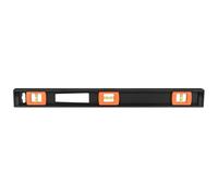 Johnson Level & Tool 3724 Professional Aluminum Level, 24", Black