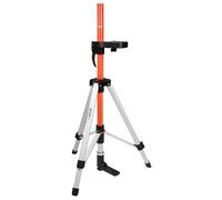 Johnson Level & Tool 40-6302 Heavy Duty 11' Adjustable Laser Pole with Aluminum Tripod, 1/4"-20 & 5/8"-11 Threads, Laser Accessory for Stability & Precision