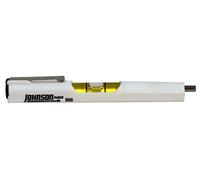 Johnson Level & Tool 500 Pocket Level w/Magnetic Pickup, Silver, 1 Level