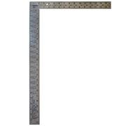 Johnson Level & Tool CS12 Stainless Steel Framing Square, 16" x 24", Silver, 1 Square