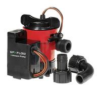 Johnson Pump 05903-00 Cartridge Combo Automatic Submersible Bilge Pump - 12V, 1000 GPH, red