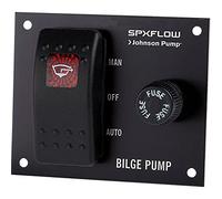 Johnson Pumps 82044 Bilge Pump 3-Way 12V Panel Switch