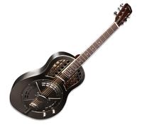 Johnson Resonator JR-995E-BN Single Cone Metal Body Electric Brushed Nickel