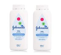 Johnson’s Baby Talcum Powder Multipack of 2 | Clinically Proven Talc for Newborn Delicate Skin | Leaves Skin Soft and Smooth | 2 x 200g