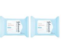Johnson’s Make-Up Be Gone 5-in-1 Moisturising Cleansing Wipes, Gently Remove up to 99% of Makeup, Including Waterproof Mascara, Pack of 25 Wipes
