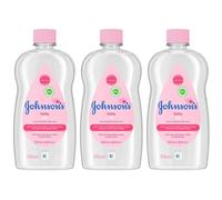 Johnson's 3-Pack Newborn Essentials Baby Oil 500ml. Hypoallergenic and pH-Balanced Baby Products. Paediatrician and Dermatologist-Tested Baby Essentials for Newborn.