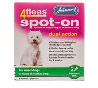 Johnson's 4 Flea Spot-On For Small Dogs