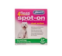 Johnson's 4Fleas Spot On Dual Action for Small Dogs