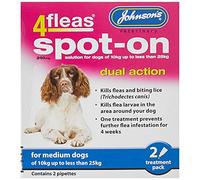 Johnson's 4Fleas Spot-On for Medium Dogs